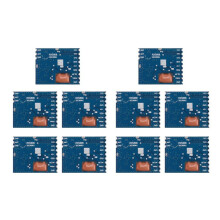 10Pcs FPV 5.8G Wireless Audio Video Receiver Module RX5808 for FPV System RC Helicopter