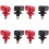8 Pcs 200A All-Copper Lithium Post High-Current Copper Terminal Battery Connector  Storage Terminal(B) 1
