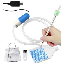 Diamond Art Painting Pen, Painter Vacuum Diamond Art Pen,Electric Diamond Art Painting Pen with Storage Tray