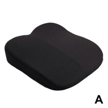 (D) Car Main Driver Seat Booster Seat Cushion Memory Foam Seat Booster Cushion