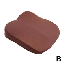 (B) Car Main Driver Seat Booster Seat Cushion Memory Foam Seat Booster Cushion