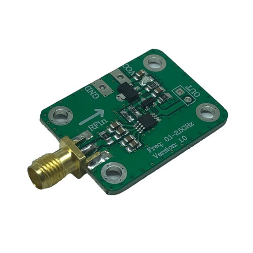 AD8313 RF Power Meter Logarithmic Detector 0.1-2.5 GHz Detector Board Variable Gain Amplifier for Wireless Applications 1