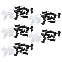 50 Pcs Plastic Mounting Clip for 4 Way CPU Coolers