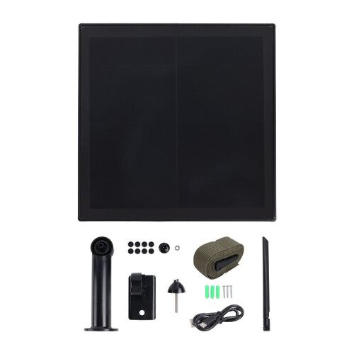 Solar Panels Support Meshtastic Communication Solar LoRa Nodes Support RAK4631 Heltec V3 Type-C 5V