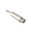 3X Adaptador de Cable Patch Minifono XLR A Hembra 6.3mm 3