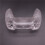 Full Set Clear Housing Shell for PS5 Controller Custom with Buttons,Touchpad Cover&Transparent Protective Case Skin Kit 3
