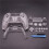 Full Set Clear Housing Shell for PS5 Controller Custom with Buttons,Touchpad Cover&Transparent Protective Case Skin Kit 7