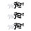 30 Pcs Plastic Mounting Clip for  4 Way CPU Coolers 1