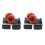 2X 5V-12V Low Voltage ZVS Induction Heating Power Supply Module + Heater Coil DT 1