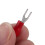 300 Pcs Fourche 4mm AWG 22-16 Cable de Borne Pre Isole 8
