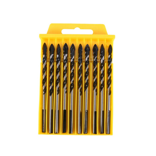 Multipurpose Drill Bits, 30-Piece 6mm Multi-Material Drill Bit Set for Drilling in Tile, Glass, Concrete, Brick 2