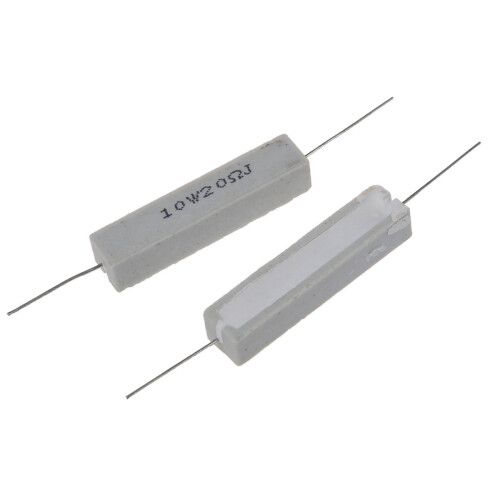 10X 10W 20 Ohm 5% Wirewound Ceramic Cement Resistor 10 Watt 1