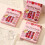 6 Pieces Tear Off Lip Gloss Moisturizing Lip Mask Lip Gloss 3