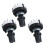 3X 3P4T 3 Pole 4 Position Single Wafer Band Selector Rotary  W Knob 1