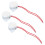 3X Selection de la Source D'Alimentation 2 Roues Buzzer Sonore Avec Source D'Alimentation D'Alarme Filaire 220V CA 1
