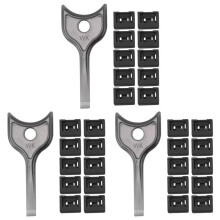30Pcs USB Dust Plug Charger Port Cover Cap USB Security Lock Universal Dustproof Protector PC Notebook Laptop