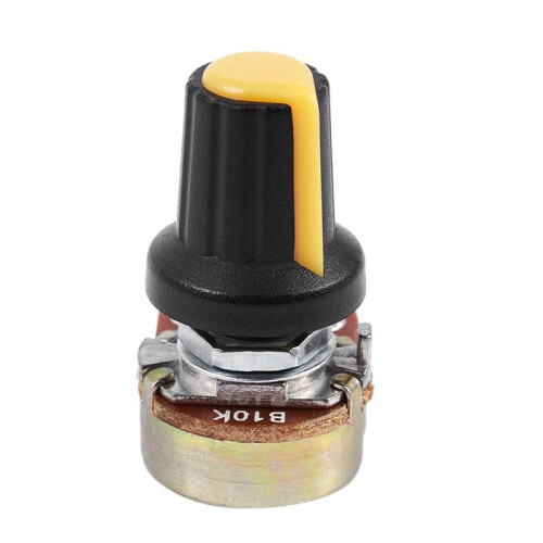 20pcs 10K OHM 3 Terminal Linear Taper Rotary Audio B Type Potentiometer 2