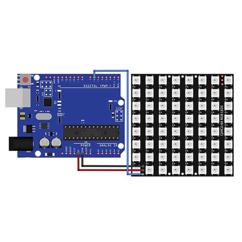 18 X U 64 LED Matrix Panel CJMCU-8X8 Modulo Compatibile con  e Raspberry Pi 2