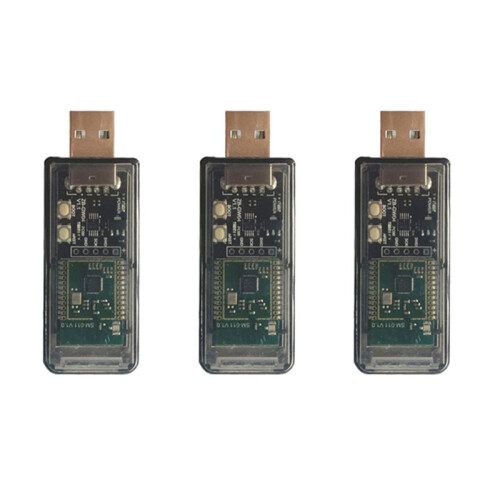 3X ZigBee 3.0 Silicon Lab  EFR32MG21 Universal Open Source Hub Gateway USB Additional Dogs Chip Module EnNCP Home Assistance