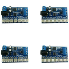 4X Misurazione del Sensore di Temperatura NTC RS485 Un 7 Canali MODBUS RTU Registratore Senza Carta PLC NT18B07