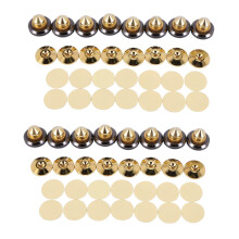 16 Set Golden Plated Lautsprecher Spitzen, Lautsprecher StäNder CD Audio Subwoofer Amplifier Plattenspieler Isolations FüßE