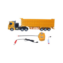 (Yellow short) Modern Wireless RC Remote Control Vehicle, Heavy-duty Transport Truck, Boys' Toy Durable Ergonomic High Performance