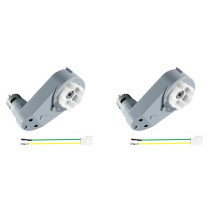 2X 24V RS775 High-Speed Motor Gearbox for Power Wheels, 280W 360RPM Powerful Drive Engine