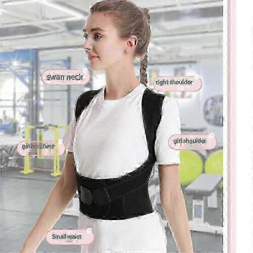 (M) Posture Corrector Back Brace: Breathable Support for Men and Women - Comfortable Posture Correction 2
