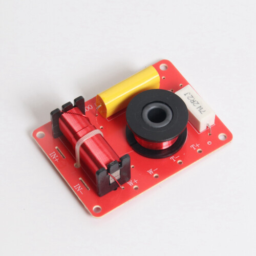 2X 130W Speaker Crossover 2 Way High-Low 8 Ohm Frequency Divider for 6 Inch Speaker 2