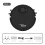2X  Cleaning Sweeping Robot Automatic Vacuum Robot Ultra Thin Silent Cleaning Hard Floor Cleaning Machine,Black 6