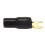 Terminal Spade Fork Adapter Connector Plug Crimp Barrier Spades Speaker Wire Terminal Plug-4GA 2