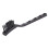 5 Pcs Black Non Slip Handle PCB Rework ESD Anti Static Dust Brush 17cm 4