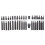 40Pc Torx Hex Star Spline Socket Bit Set 1/2inch 3/8inch Drive Power Tool Bits Garage 2