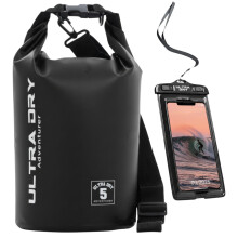 Premium Waterproof Bag, Sack with Phone Dry Bag and Long Adjustable Shoulder Strap Included, Perfect for Kayaking/Boating/Canoeing/Fishing/Rafting/Sw