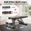YOLEO Weight Bench Set with 5 in 1 Dumbbell Sets, Foldable Adjustable Workout Be 5