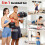 YOLEO Weight Bench Set with 5 in 1 Dumbbell Sets, Foldable Adjustable Workout Be 2