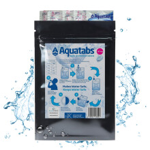 Water Purification Tablets 167mg (NaDCC) x 50 – Treat 20–25 Litres per Tablet – Camping, Travel & Emergency
