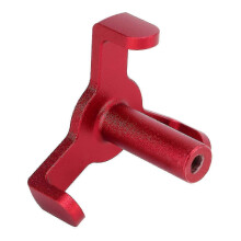 Rear Trunk Grocery Bag Hook for Tesla Model 3 2018-2021, Aluminium Alloy Replacement in Red