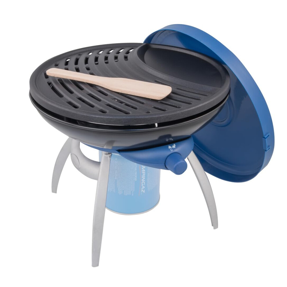 Photos - Cooker Campingaz Party Grill, Camping Stove and Grill, All-in-One Portable Camping BBQ, with Griddle, Grid and Pan Support, Black 