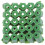 2000 Pcs Green Masonry Screw Fixing Wall Anchor Plugs 6mm x 27mm 7