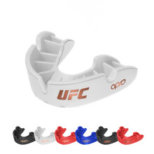 OPRO Bronze Level UFC Sports Mouthguard, Essential Fit (White) Adult & Kids