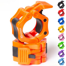 GENESIS SYSTEMS Olympic Barbell Clips 2 Inch Barbell Clamps Bar Collars Weight Quick Release - for Weightlifting