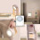 Led Table Lamp Bedside Lamp,night Light Lantern Vintage Touch Dimmable, Foldable Portable Lantern Light Bedside Lamp 4