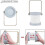 Led Table Lamp Bedside Lamp,night Light Lantern Vintage Touch Dimmable, Foldable Portable Lantern Light Bedside Lamp 2