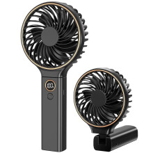 FGHB Hand Held Fan, Portable Handheld Fan USB Rechargeable with 6 Speeds 4000mah