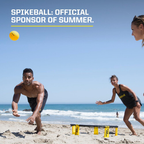 Spikeball 3 Ball Game Set - Includes 3 Balls, Drawstring Bag, and Rule Book 1