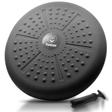 Tumaz Wobble Cushion - Wiggle Seat to Improve Sitting Posture & Stay Focused, Balance Disc to Core Strength & Flexible Seating [Extra Thick Balance B