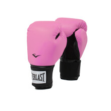 Everlast ProStyle 2 12oz Boxing Gloves, Pink Boxing Gloves for Bags, Mitt Work & Fitness Classes, Hook and Loop System, Grip Cord, Half Mesh Palm and