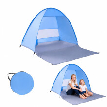 Higoya Pop Up Beach Tent, Lightweight Beach Shelter with UPF 50+ UV Protection, Suitable for 1-2 Person, Easy Set Up, Portable Sun Shade Tent for Bea