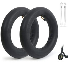 Ainiv Inner Tube 10 x 2.125 (10 Inches), 2 Reinforced Air Tyres with 2 Levers Electric Scooter, Double Thickness, Reinforced Valve, Anti-Puncture Whe